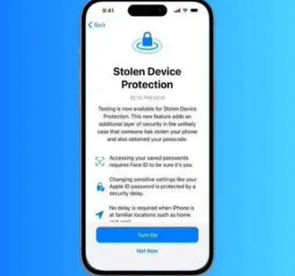 大理苹果授权维修店分享被盗设备保护功能开启方法 