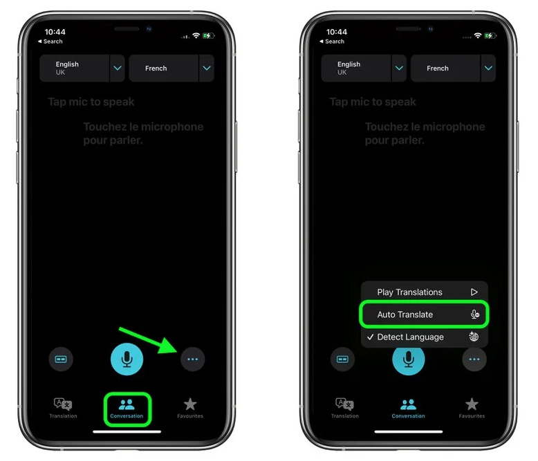 大理苹果手机维修分享iOS 15 “翻译” App 新改进 